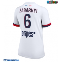 Camisa de Futebol Paris Saint-Germain Illia Zabarnyi #6 Equipamento Secundário Mulheres 2025-26 Manga Curta